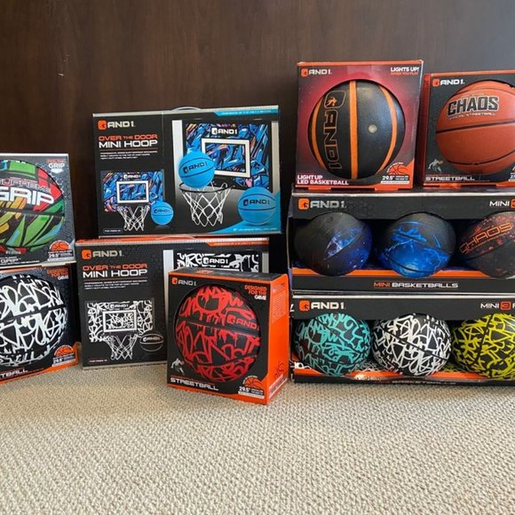AND1 Basketball Bundle - Picture 1 of 5